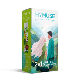 Подарочный набор MY MUSE  гель для душа и шампунь-бальзам от перхоти