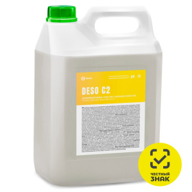 Дезинфицирующее средство с моющим эффектом на основе Grass ЧАС DESO C2, 5л