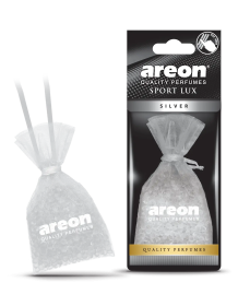 Ароматизатор подвесной мешочек с гранулами Areon PEARLS LUX "Silver" (Серебро) 31гр.