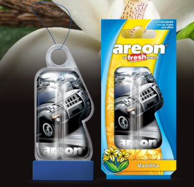 Дезодорант подвесной гелевый Areon LIQUID "Vanilla" (Ваниль) 8,5 мл