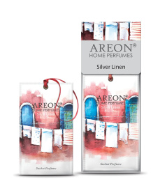 Ароматизатор подвесной саше Areon HOME SACHET Silver Linen (Серебряный Лён) Ароматизатор подвесной саше Areon HOME SACHET Silver Linen (Серебряный Лён)