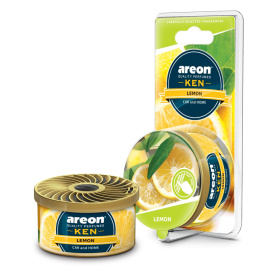 Ароматизатор банка жестяная Areon KEN "Vanilla Lemon" (Лимон)