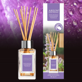 Ароматизатор для дома Areon STICKS 85мл. Patch-Lavender-Vanilla (Пачули-лаванда-ваниль) Ароматизатор для дома Areon STICKS 85мл. Patch-Lavender-Vanilla (Пачули-лаванда-ваниль)
