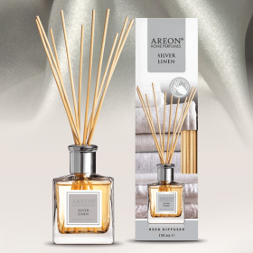 Ароматизатор для дома Areon STICKS Silver Linen (Серебряный лён), 150 мл