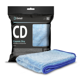 Микрофибровое полотенце для сушки кузова Detail CD "Cosmic Dry" 60*90 см в упаковке