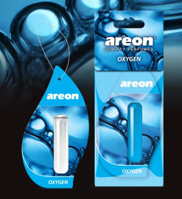 Ароматизатор подвесной с гелевой капсулой Areon LIQUID "Oxygen" (Кислород) 5мл.