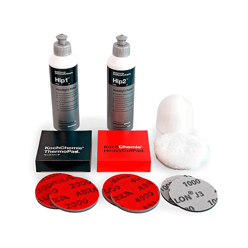 Набор для полировки фар Headlight Polish Set