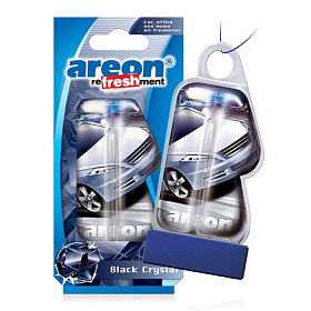 Дезодорант подвесной гелевый Areon LIQUID Black Crystal (Черный Кристалл)