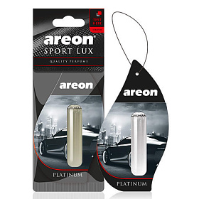 Ароматизатор Areon Sport Lux Liquid «Platinum» гелевый с капсулой, 5мл